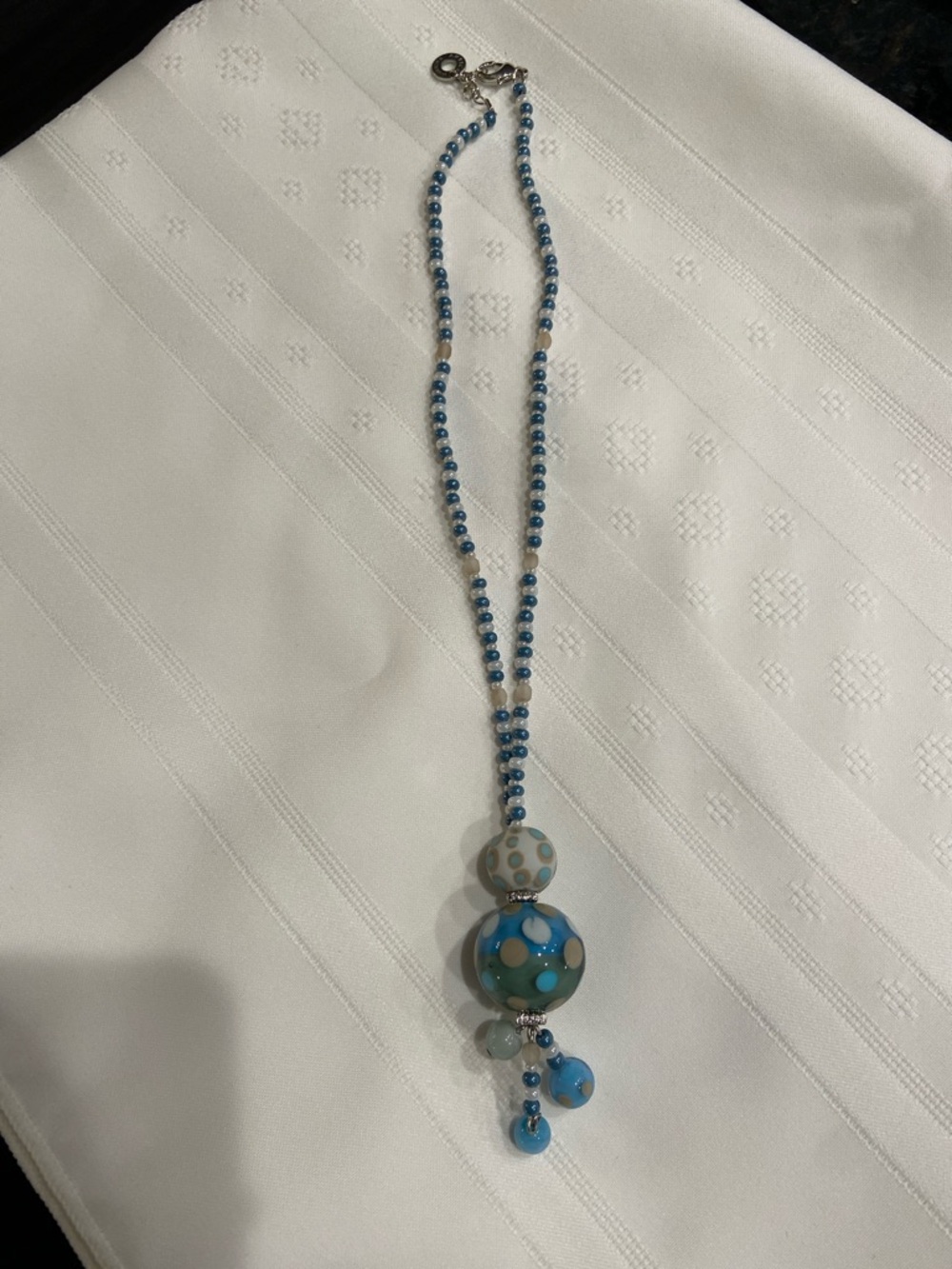 Antica Murrina Genuine Venetian Murano Glass Pendant Necklace-Women Jewelry